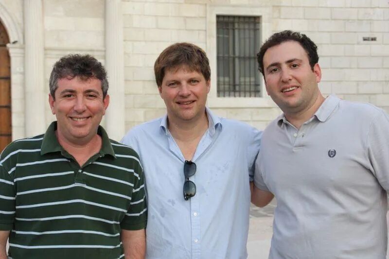 Alex Katsenelson, Guy Spier, Vitaliy Katsenelson – Trani Italy, 2010